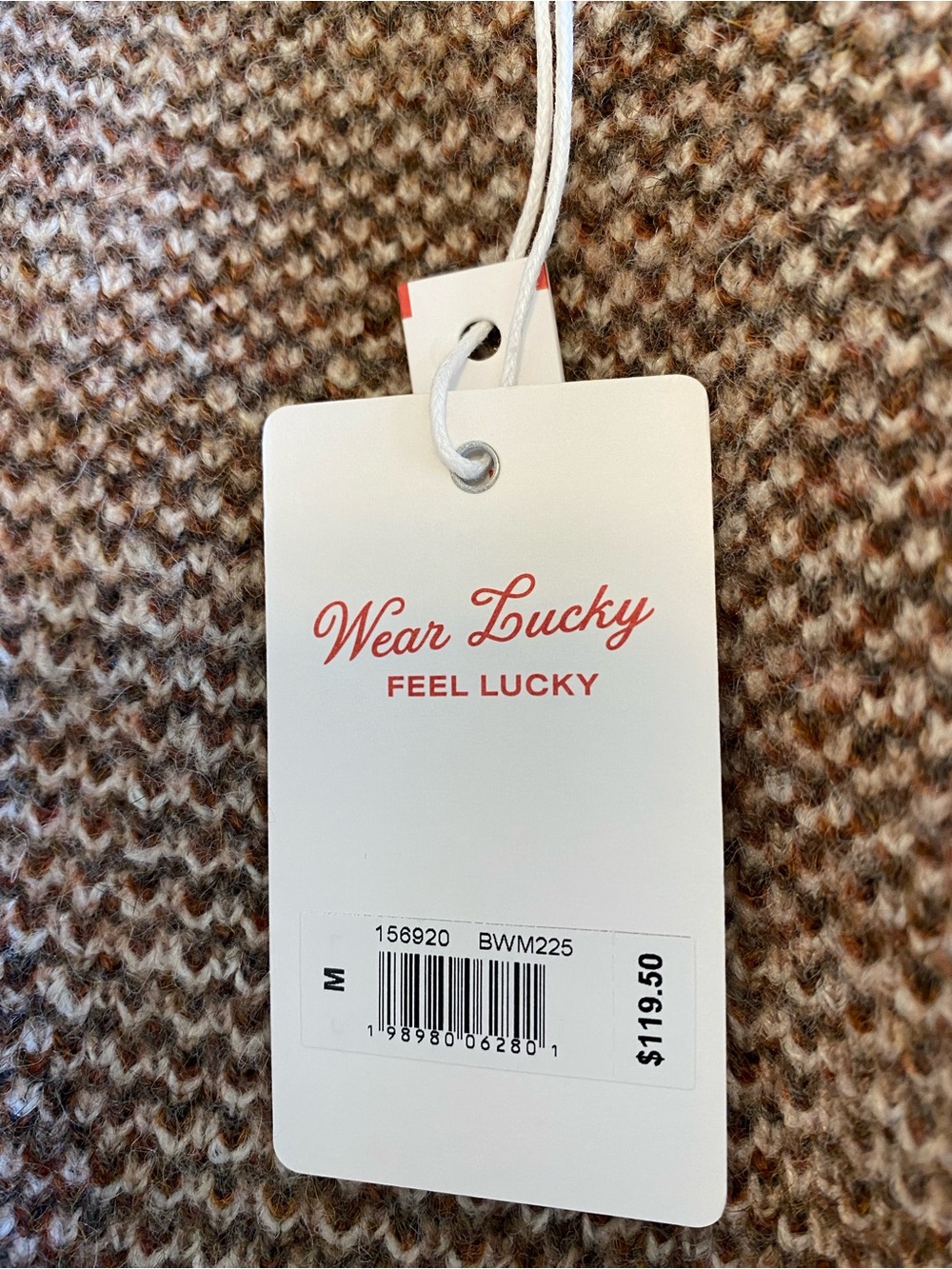 Lucky Brand NWT Western Southwestern Mountain Landscape Cardigan M - Picture 10 of 10